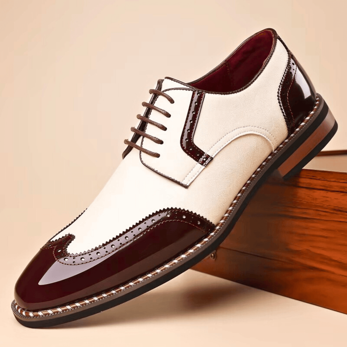 Leather Graham Brogues - Men's