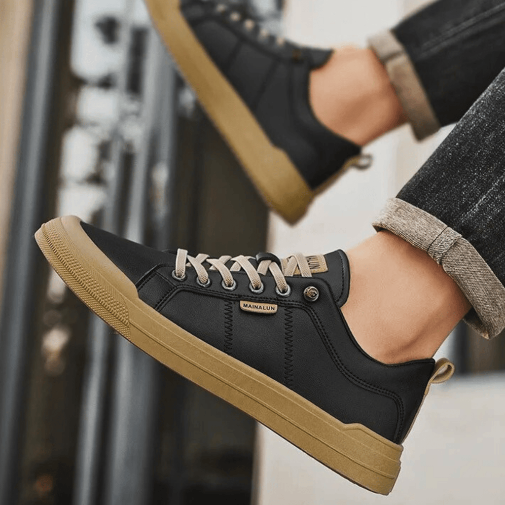 Harrington Leather Sneakers - Unisex in white