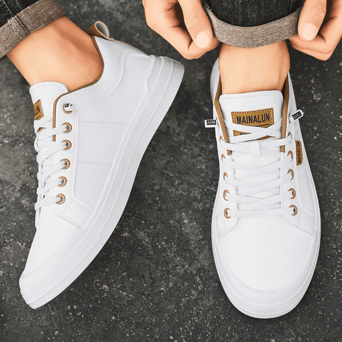 Harrington Leather Sneakers - Unisex
