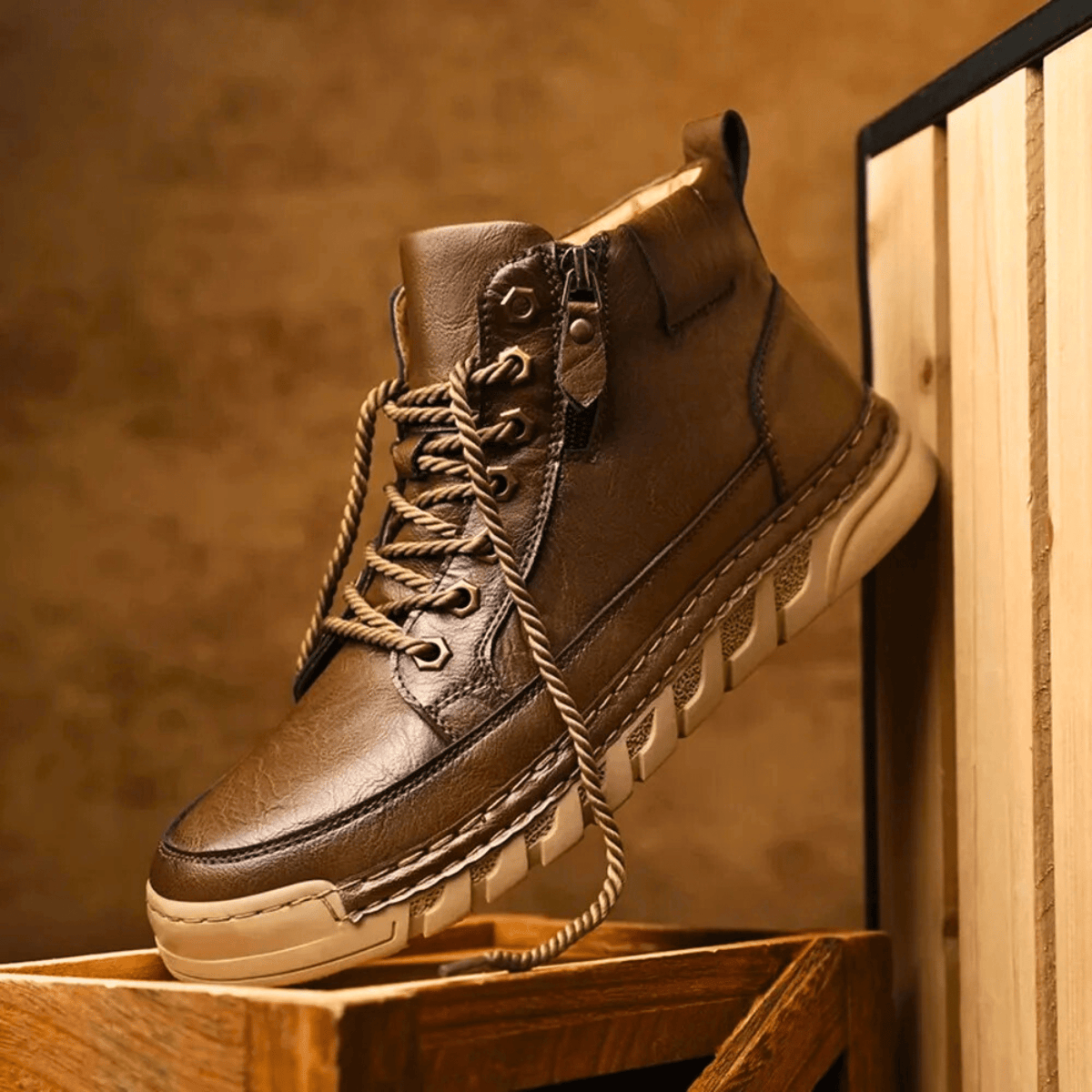 Leather Kingsley Boots - Unisex