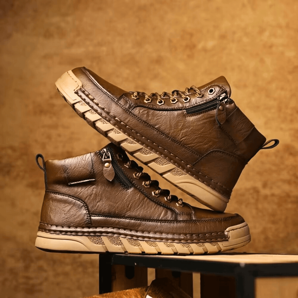 Leather Kingsley Boots - Unisex