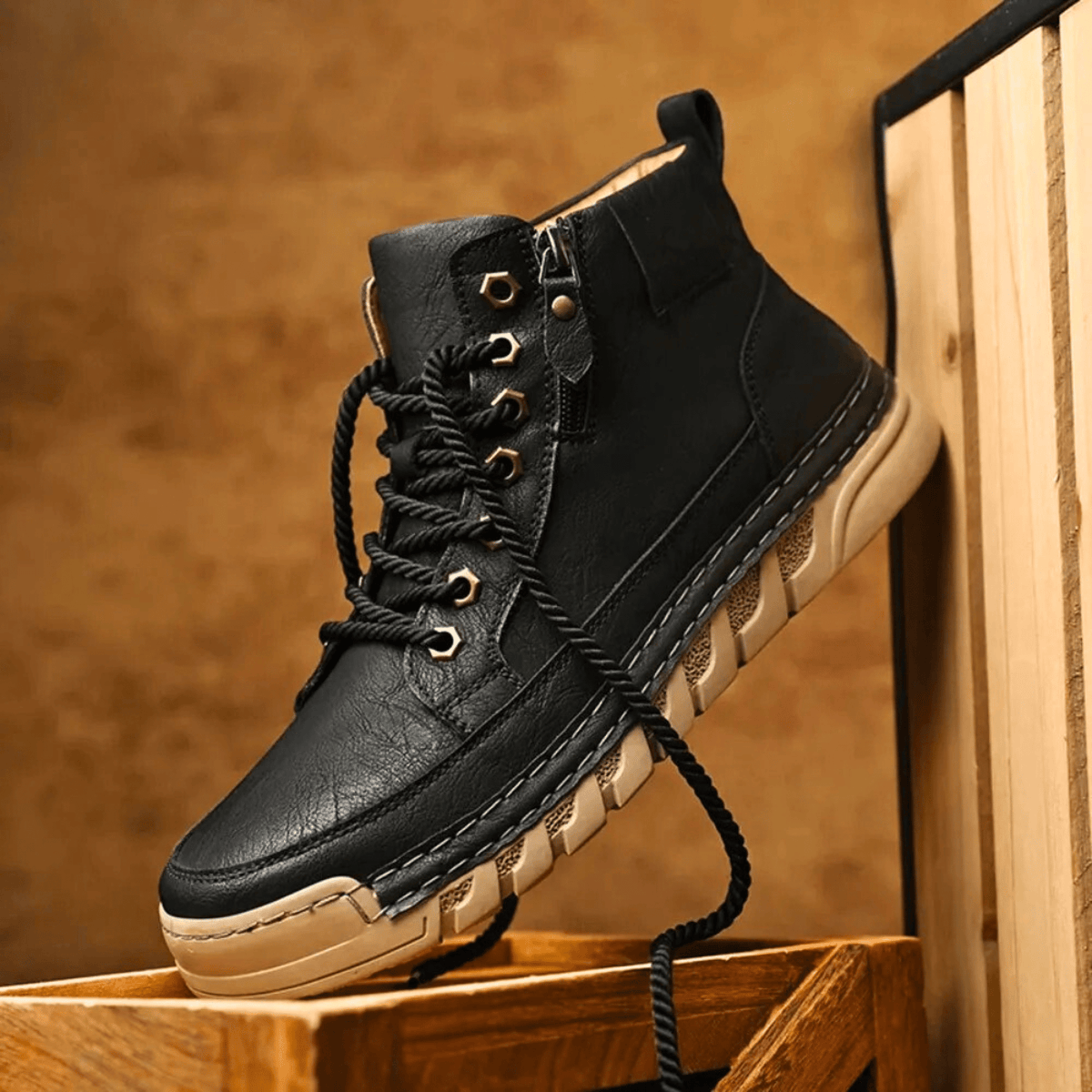 Leather Kingsley Boots - Unisex