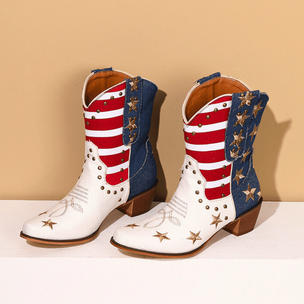 Vivienne Embroidered Boots - Unisex