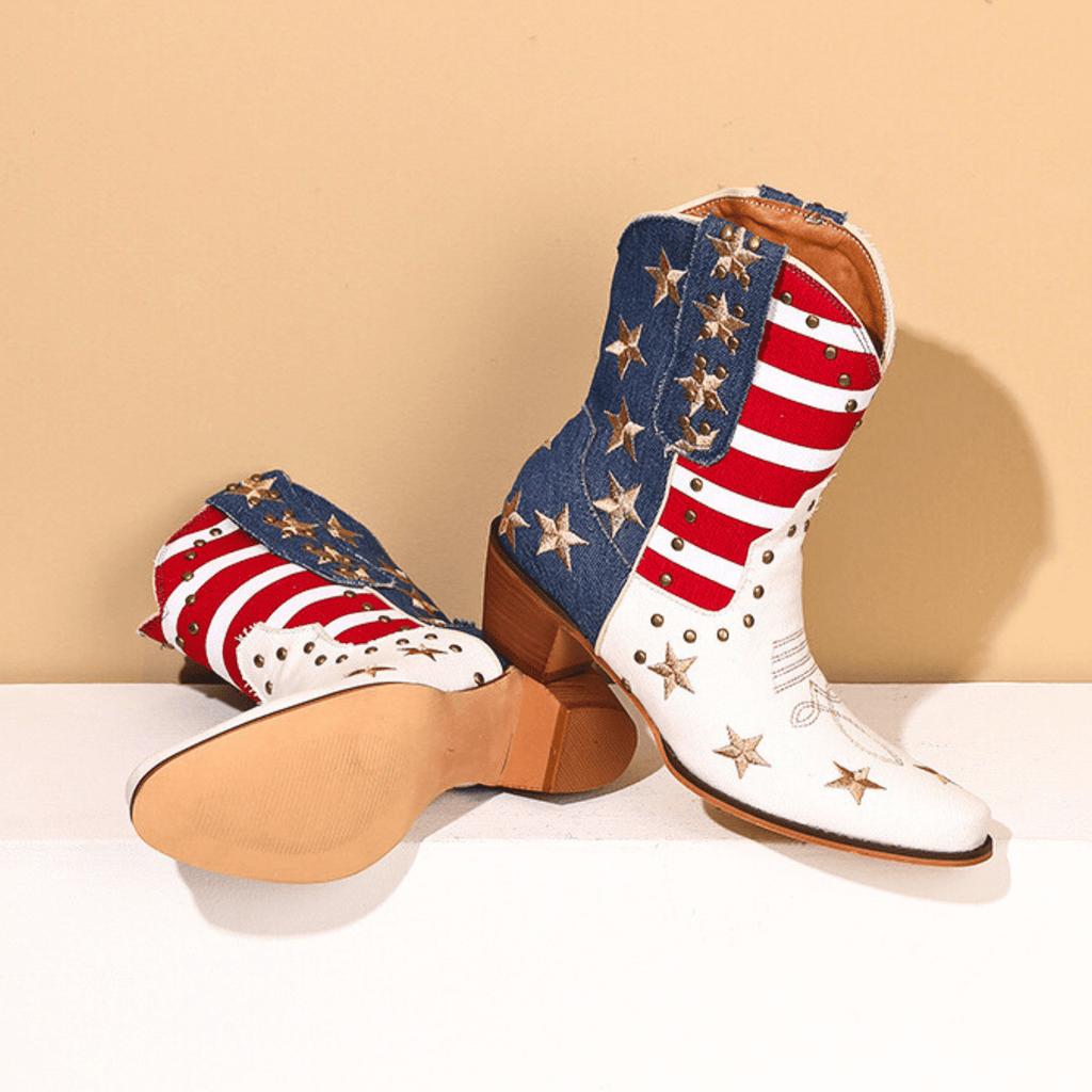 Vivienne Embroidered Boots - Unisex