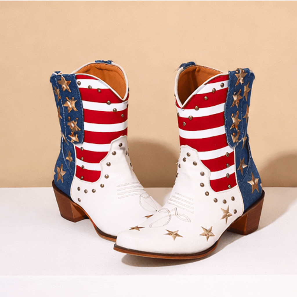 Vivienne Embroidered Boots - Unisex